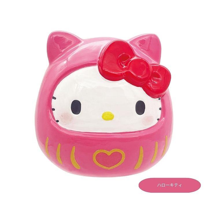 Hello Kitty 陶瓷達摩錢罌