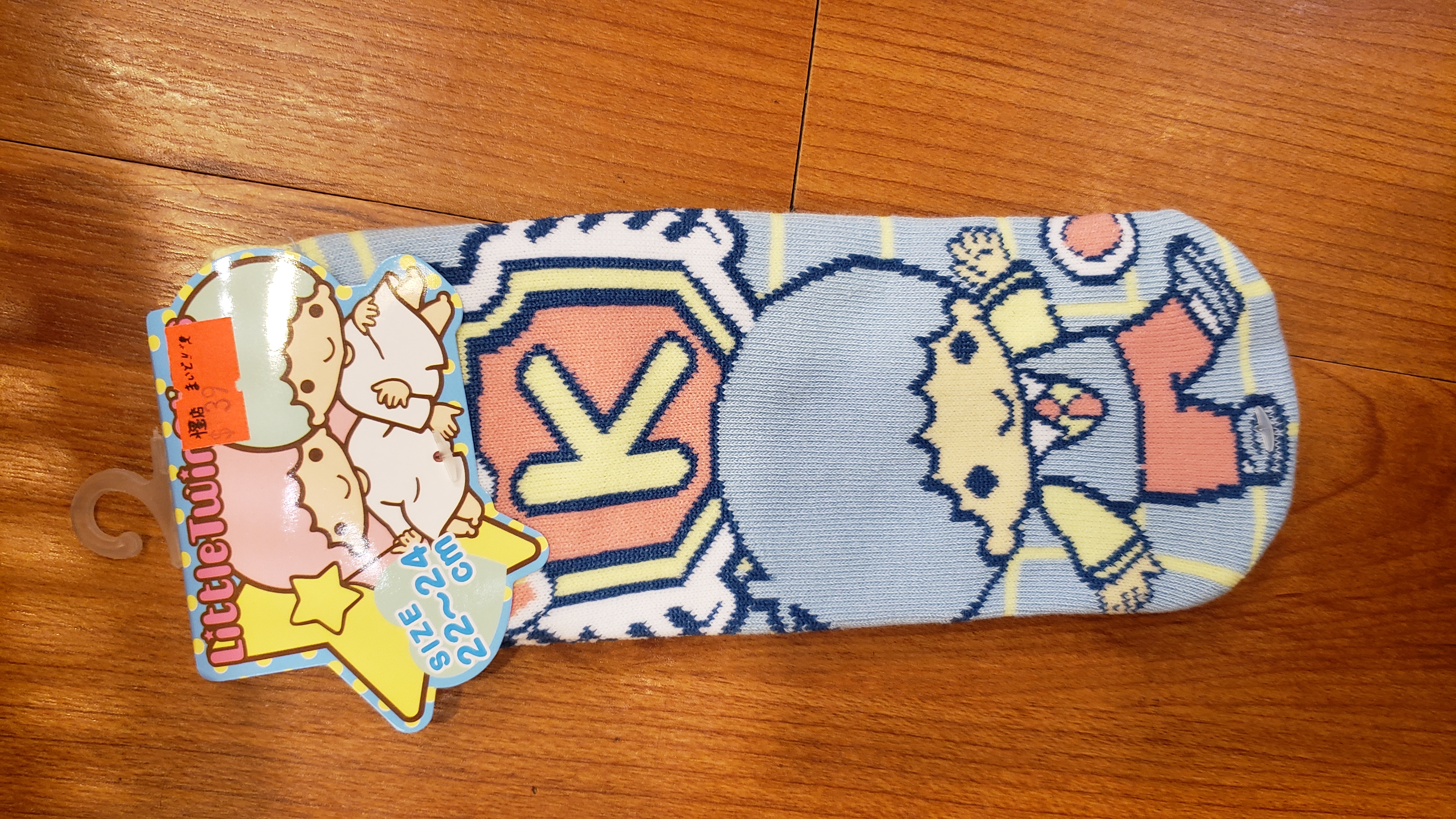 sanrio 襪（little twins star）