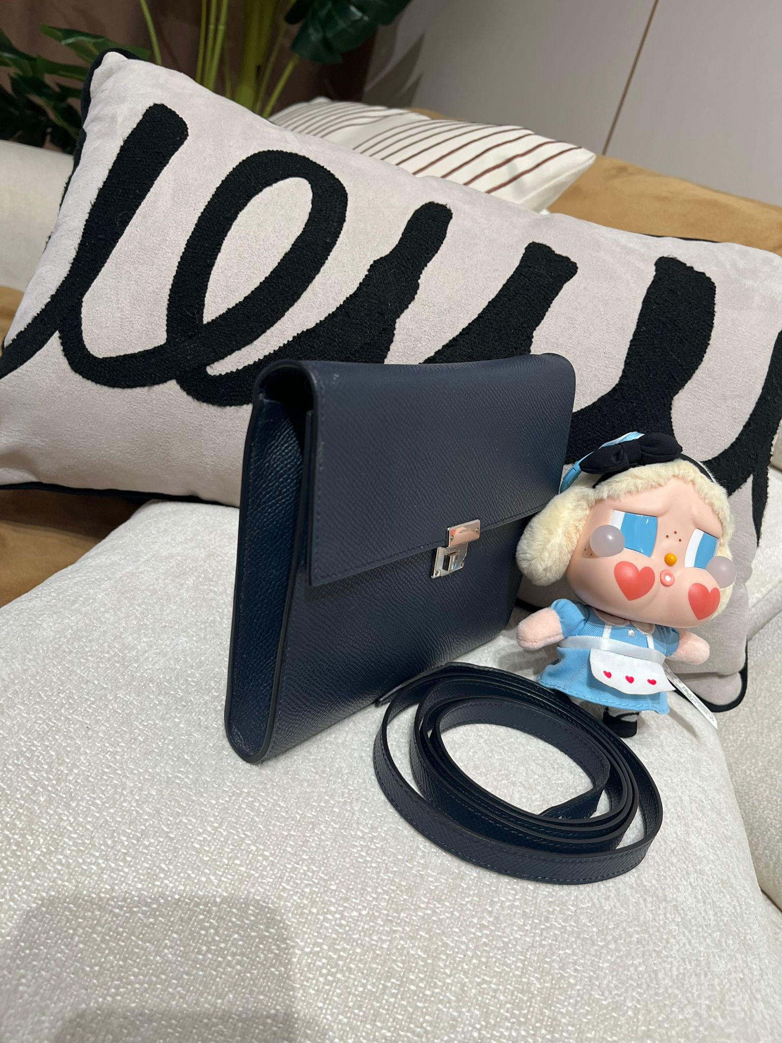 Hermes clic 16 bag Epsom ,STAMP A 100%Authentic, 92%new✅dust bag 