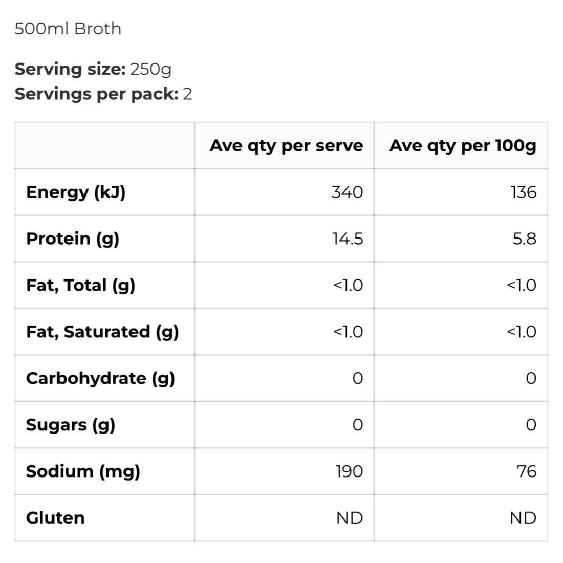 ♻️澳洲 草飼牛骨湯 Australia Stock Merchant Grass Fed Beef Bone Broth