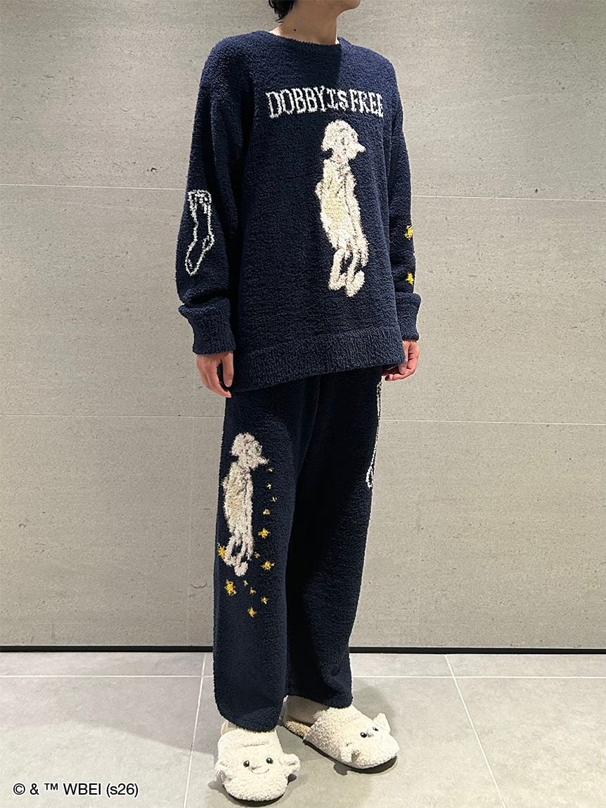 圖案針織長褲 Motif Knit Long Pants｜SNIDEL HOME X 哈利波特 聯名 第5彈 (Harry Potter)【預購】 (26194-P）