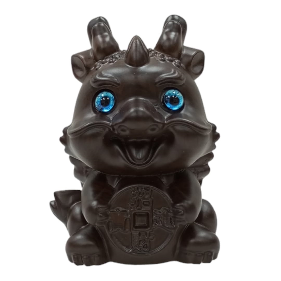 Q版元寶龍 招財進寶 