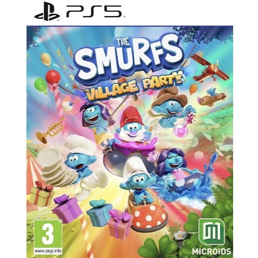 (🔥NEW RELEASE🔥) The Smurfs Village Party Full Game (PS4 & PS5) Digital Download