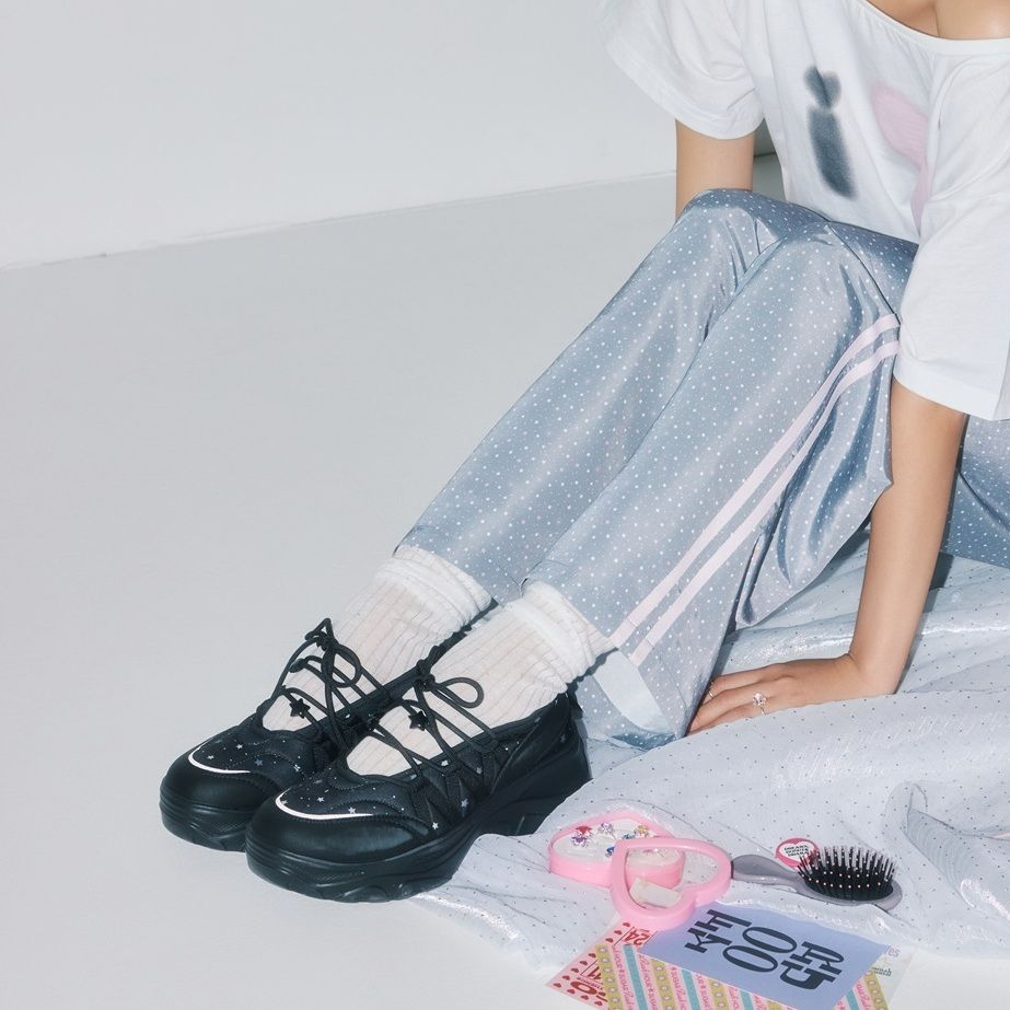 [+OTZ x YOUHEE] Lomita Platform Ballerina Shoes