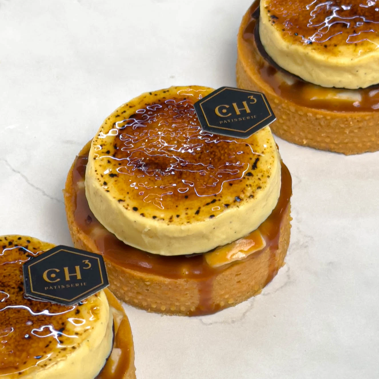 香蕉·焦糖燉蛋撻(小) Banoffee Créme Brûlée (small)