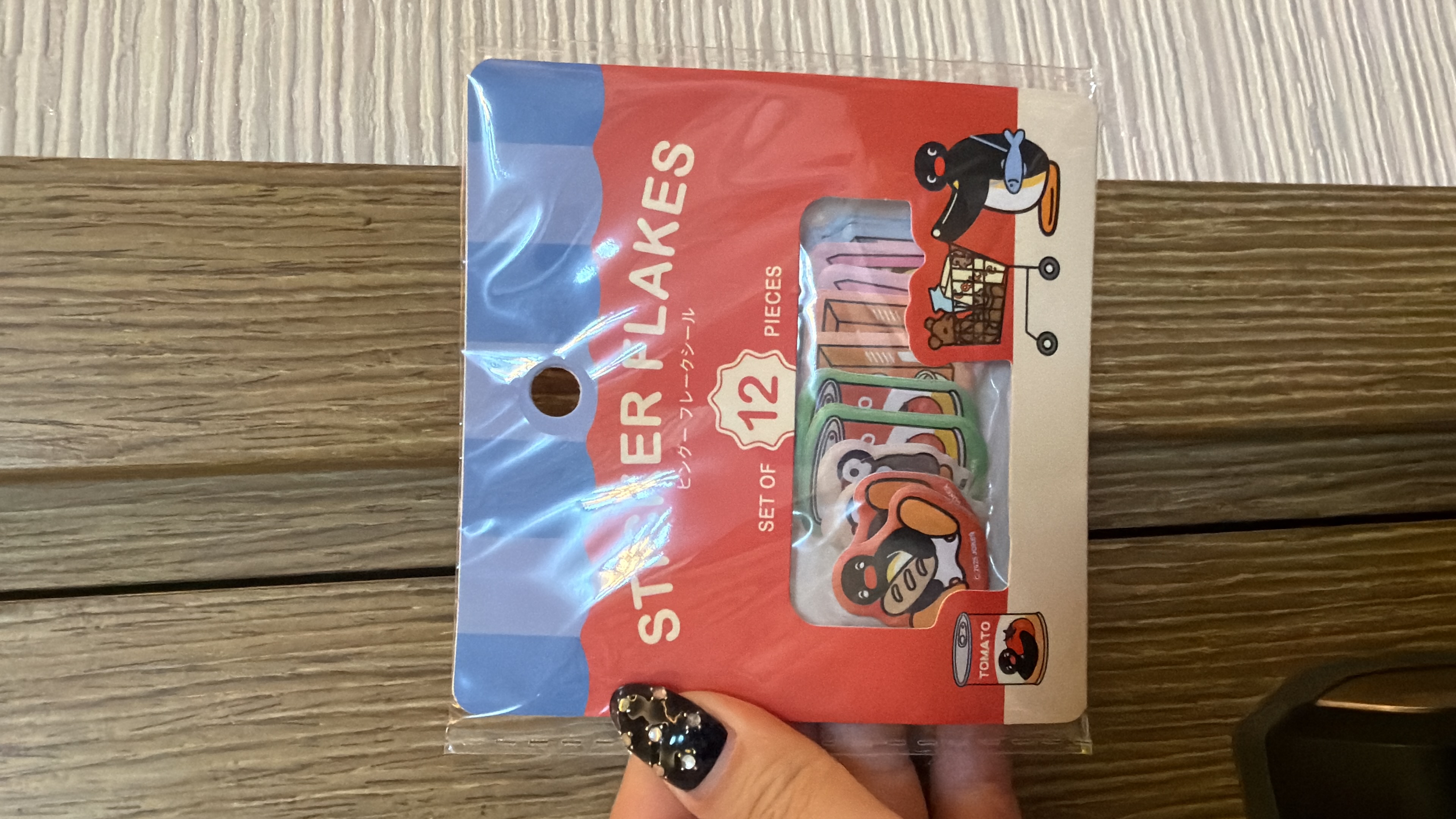 現貨 日本PINGU 企鵝 貼紙