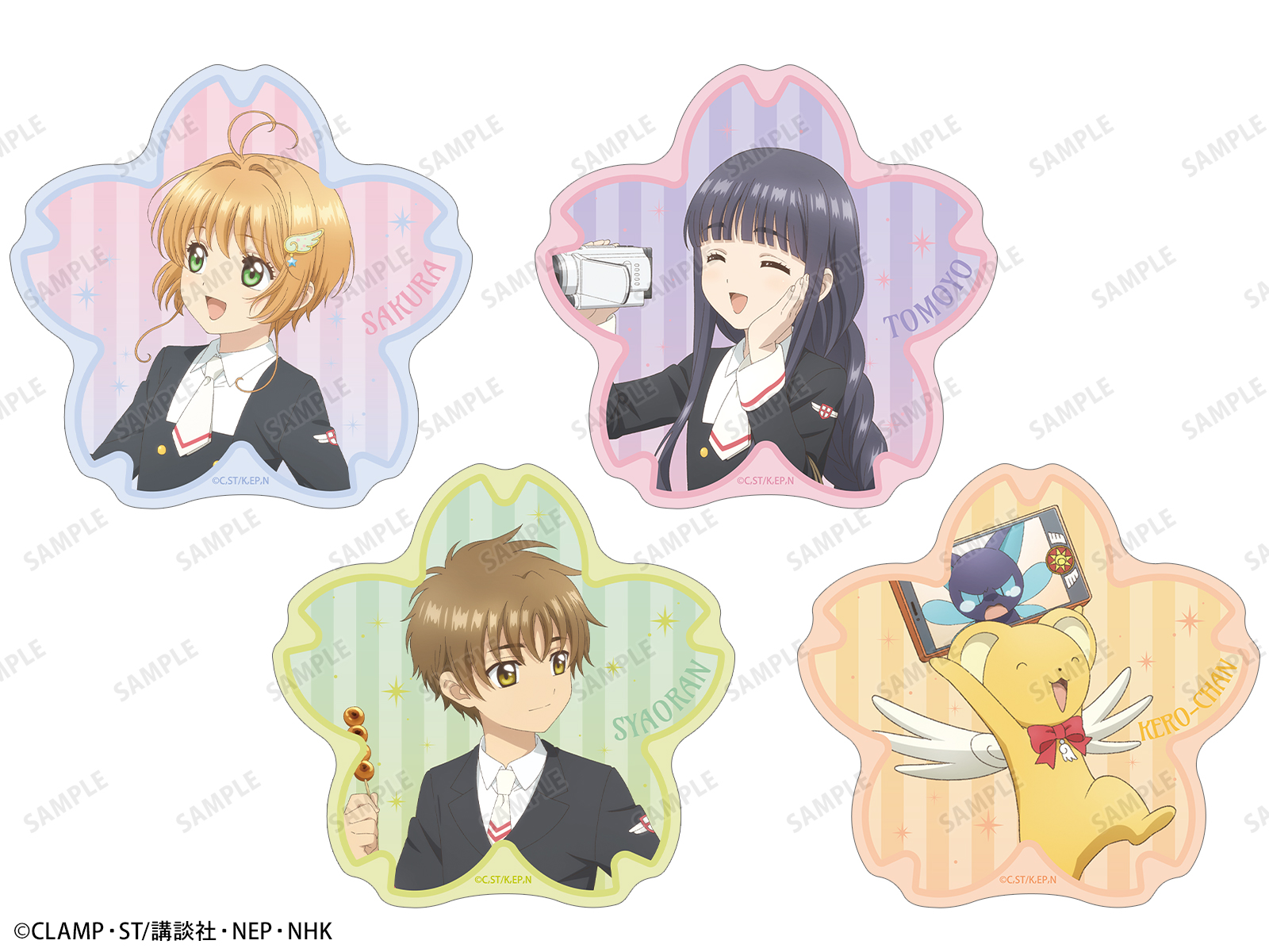 《Pre-Order》Die-cut Sticker Travel Ver.｜JR東日本 X CCS Spring Trip to Kyoto 小櫻的京都春遊 (26SK34-P）