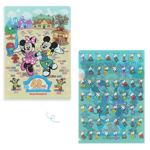 預訂 樂園限定 Tokyo DisneyLand 43rd Anniversary 貼紙 MT Postcard File 