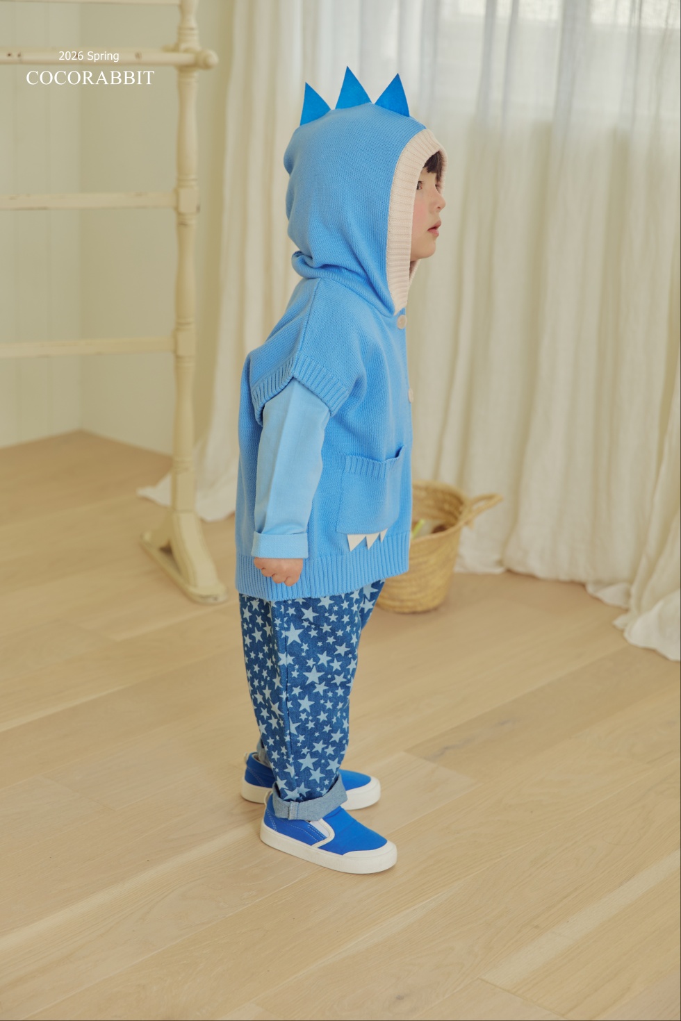 恐龍針織背心 (內搭需另配)