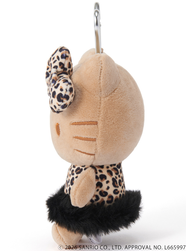 🎀【預訂】小麥色肌膚 Kitty x GRL 豹紋公仔掛飾