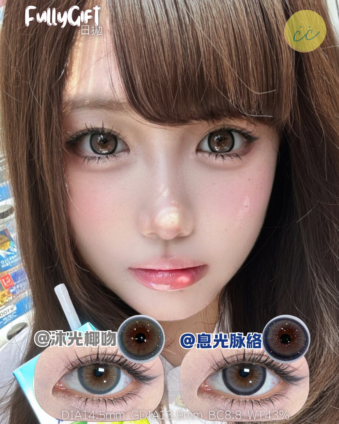 Fullygift 日拋 息光脉絡/沐光椰吻