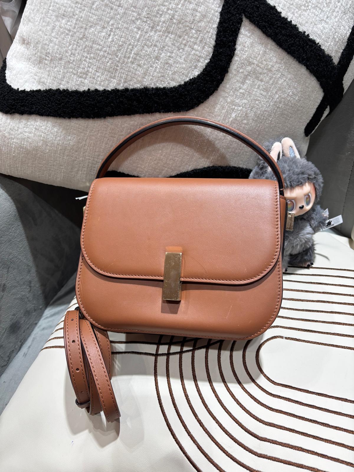 Valextra iside 2way bag Tan,100%Authentic,90%new 