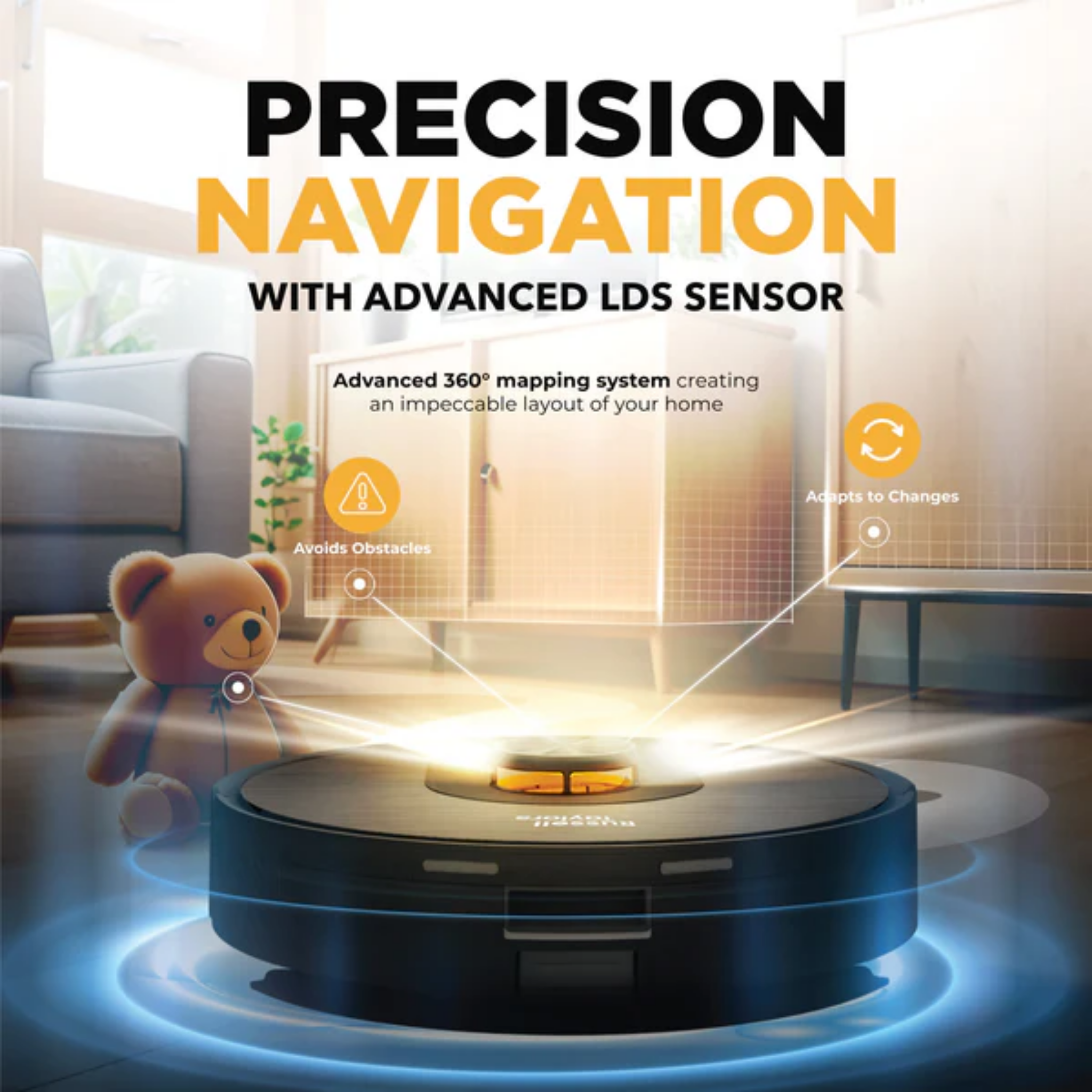 Russell Taylors Robot Vacuum LDS (R10 PRO)