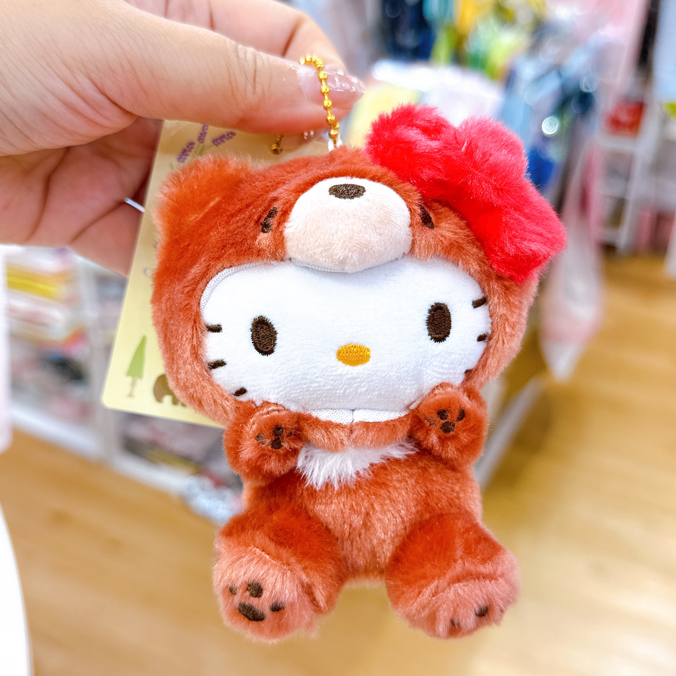 日本北海道直送北海道限定Kitty玉桂狗布甸狗公仔掛飾