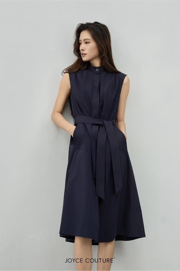 无袖连衣裙 D0342