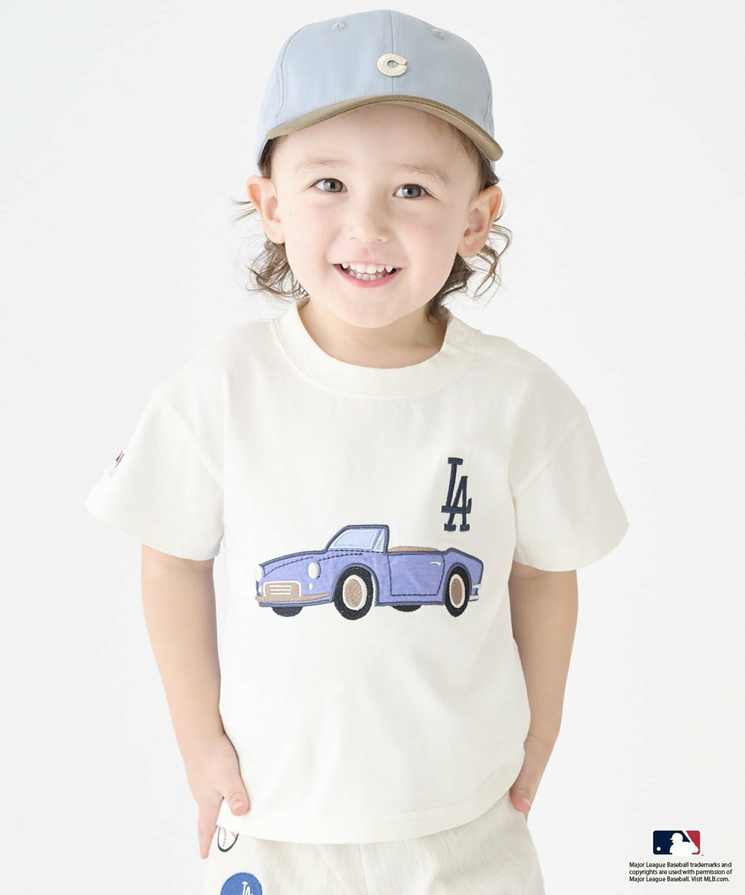 🆕【⭐訂購⭐】日本直送🇯🇵 #MLB 汽車刺繡貼花 層疊 短袖Tee［3款選］🌀[ELHA-0048][260910]