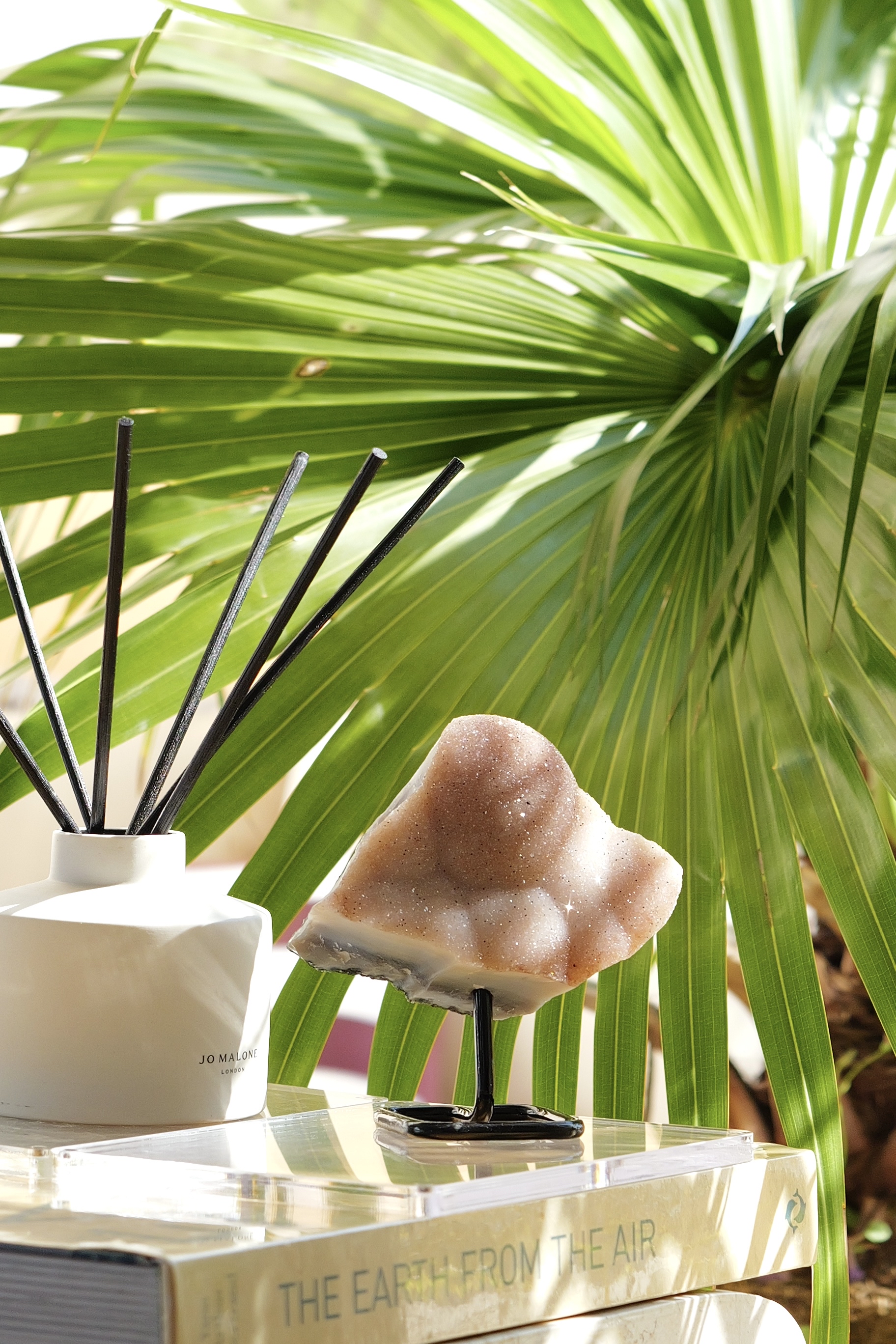 ༒14.5cm閃閃沙糖粉橙瑪瑙擺件༒AG.A31C58G7NN-RA27*3nm~