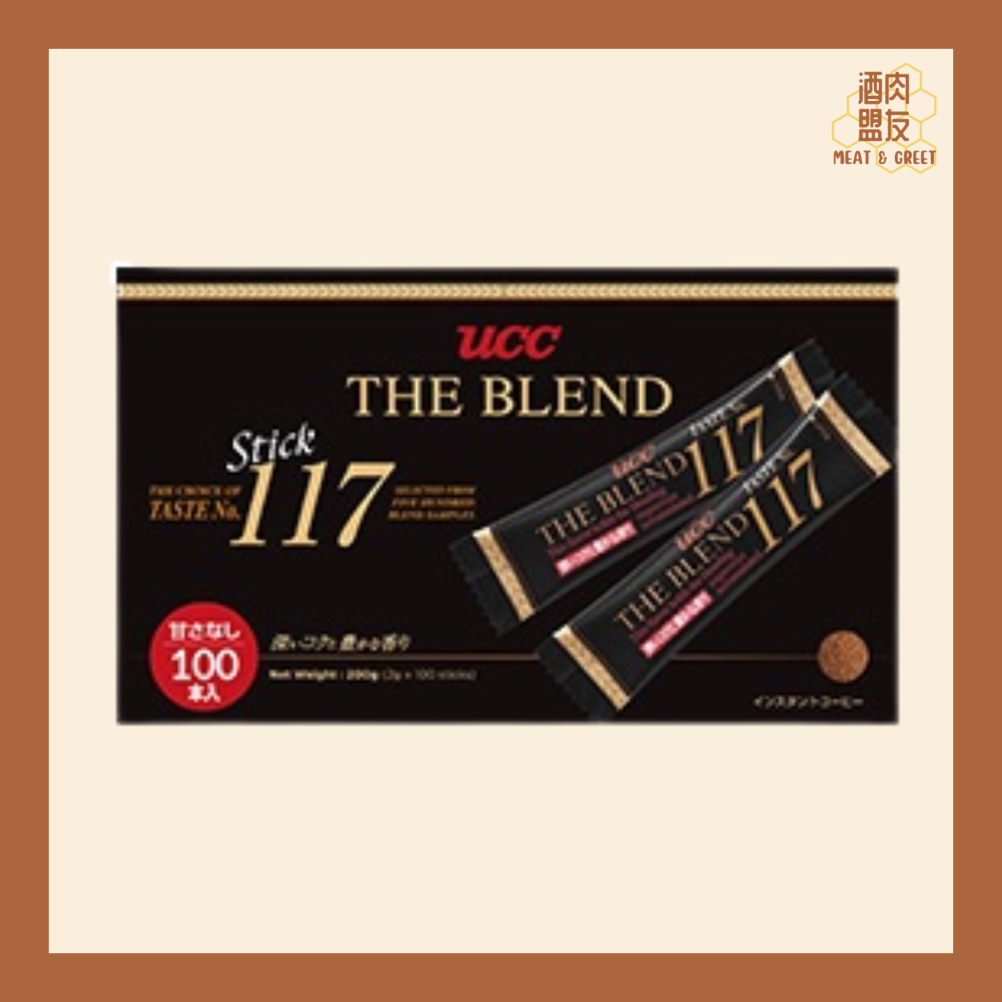 UCC The Blend 117 Stick 100P 即溶招牌咖啡117