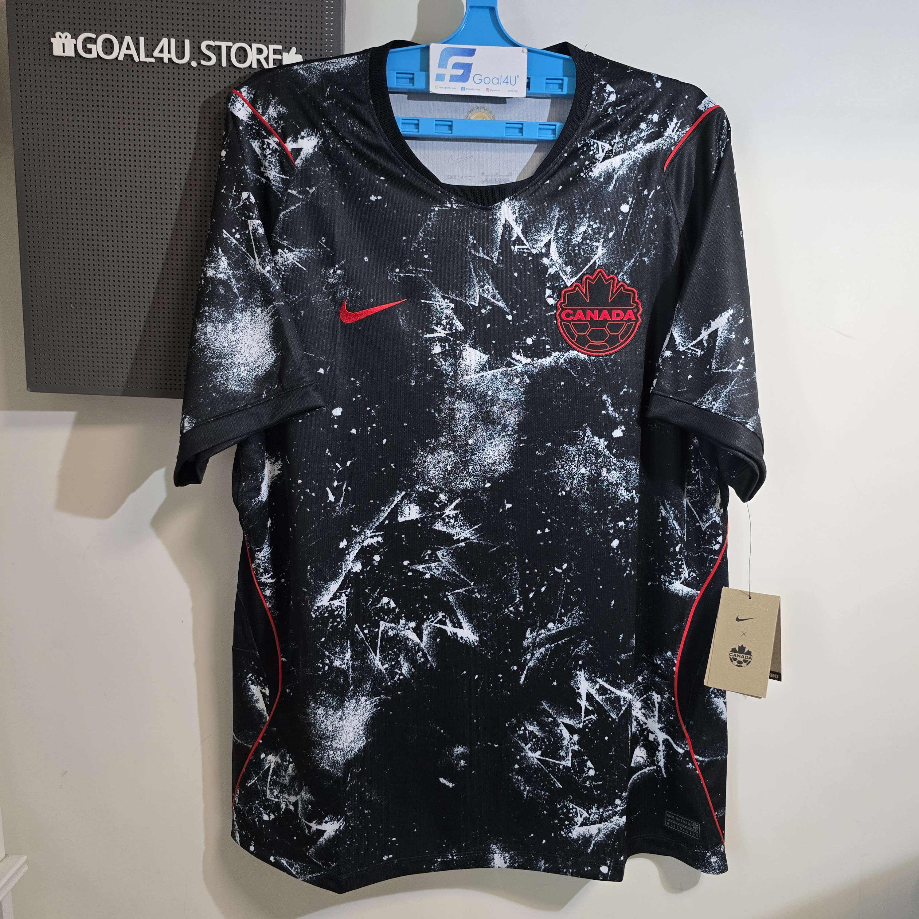 🇨🇦⚽🔥 Nike Canada 加拿大 2026-27 作客球迷版球衣 (可加印字章) 