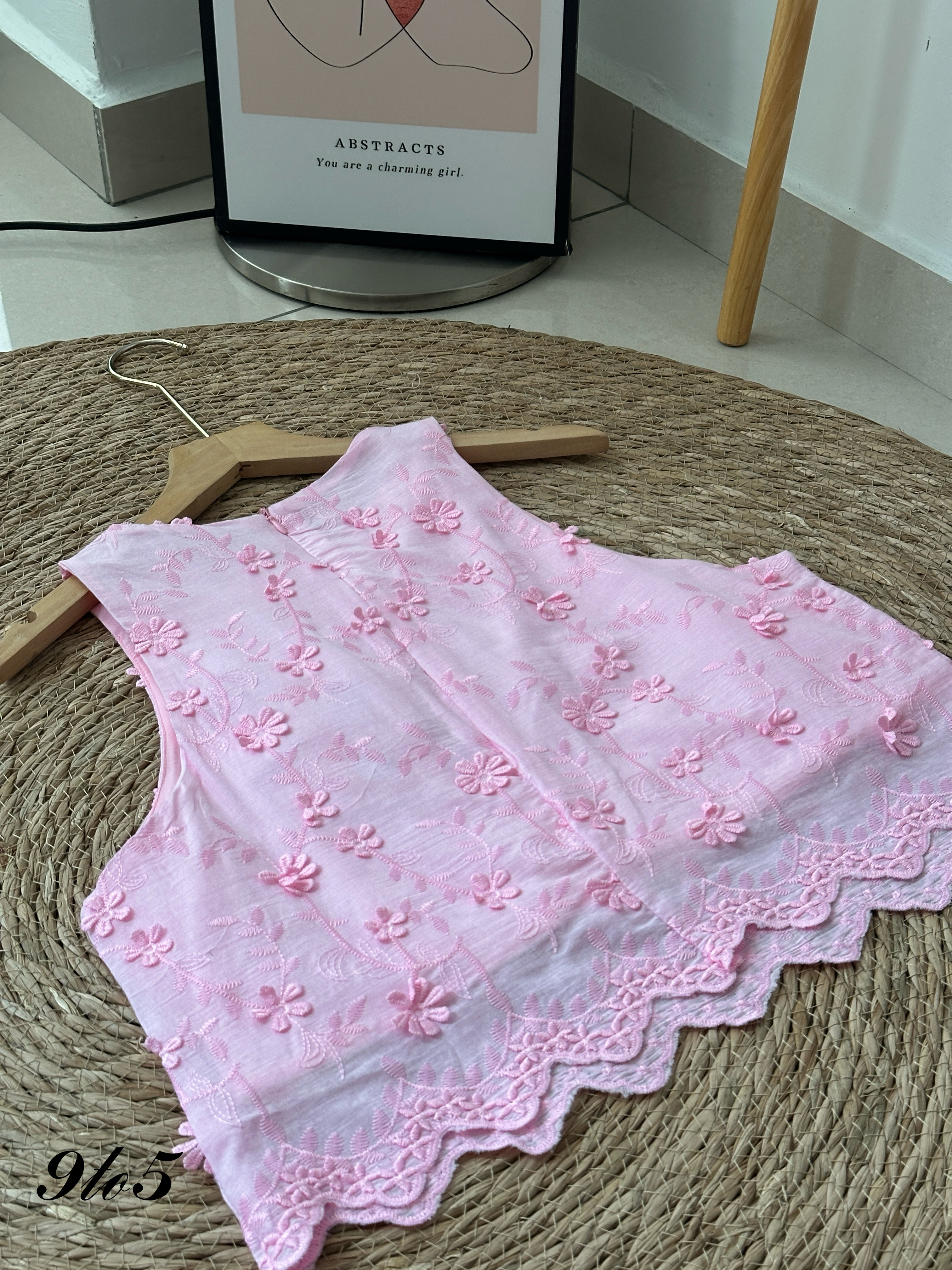 D2329 Floral Matching Set - Pink