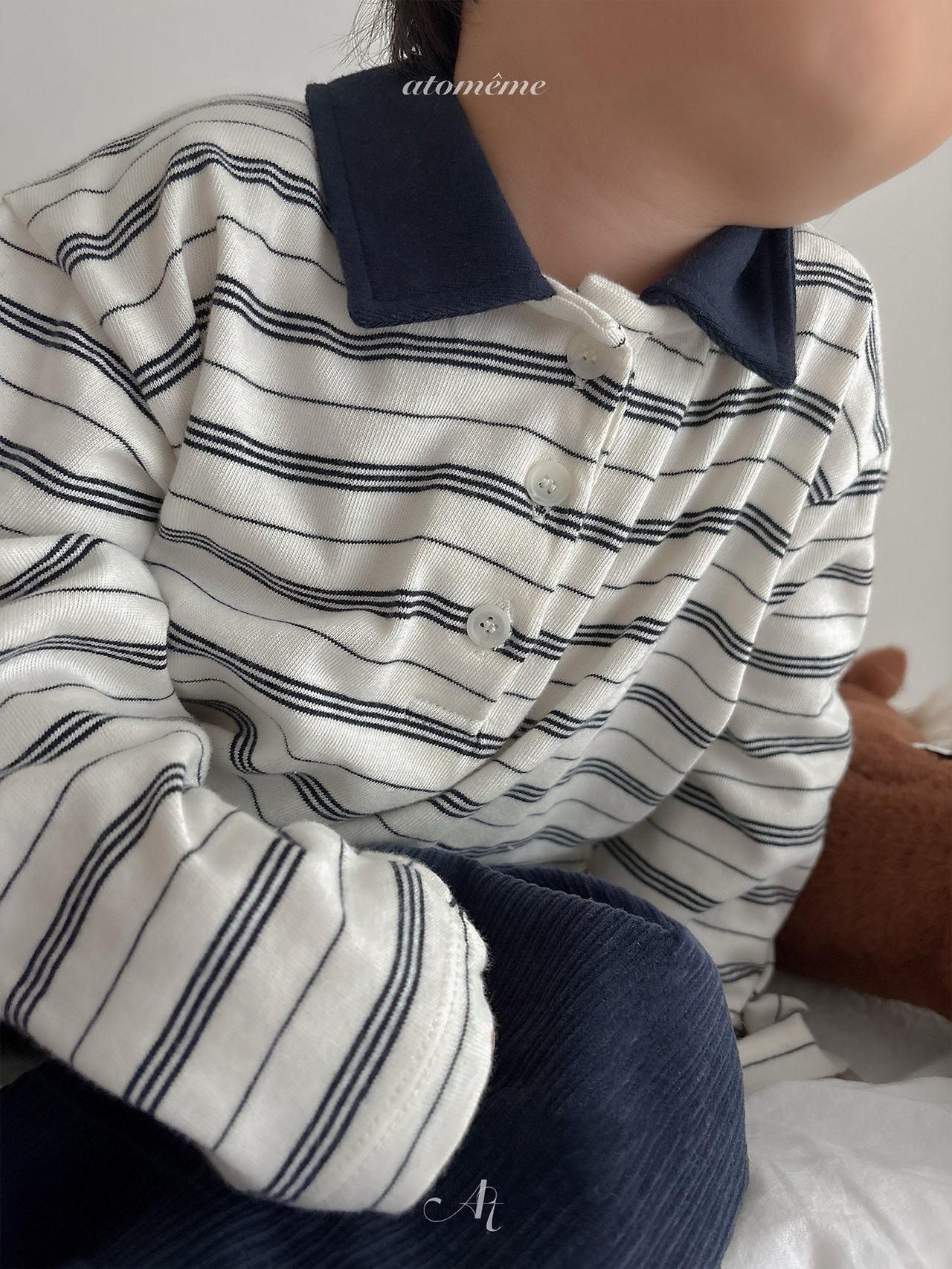 Atomeme | Aiden Collar T-shirt