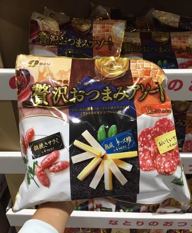 日本Costco直送 │Natori三種下酒菜點心拼盤綜合禮包12袋 