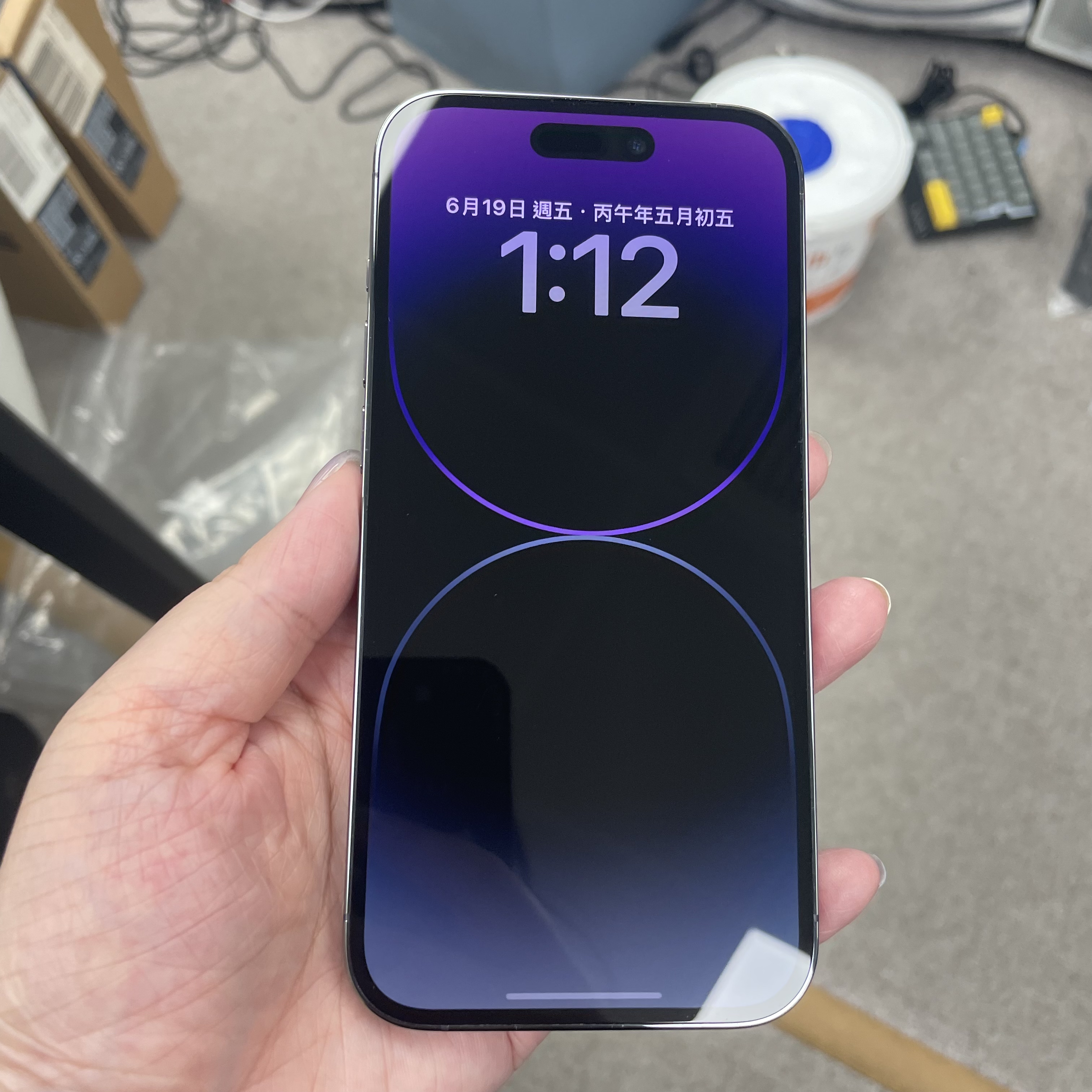 *6771 14 Pro 勁靚機 128GB 電100 紫色 purple