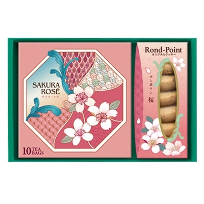 四月連線貨品 - 日本 LUPICIA 櫻花葉香紅茶茶包&餅乾禮盒