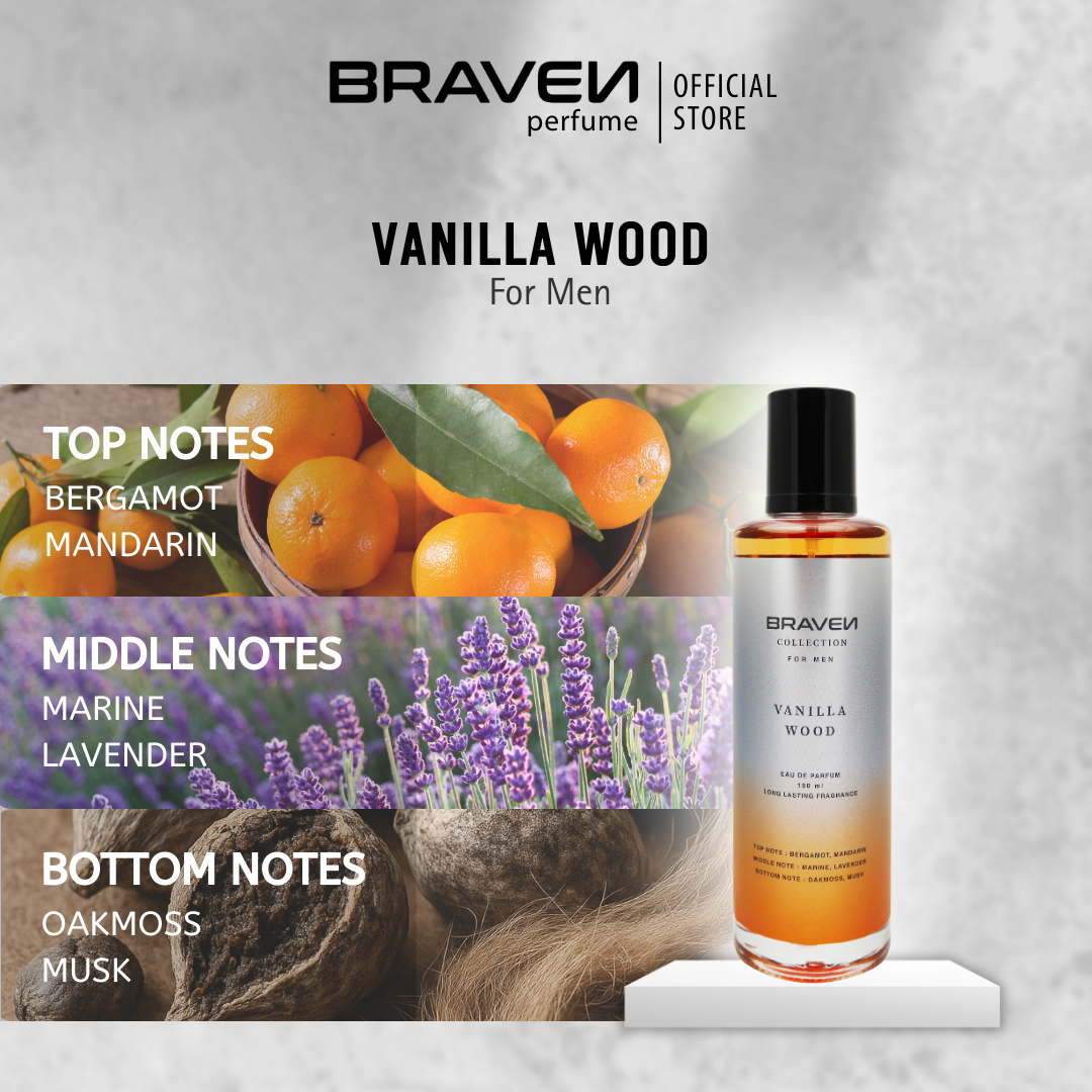 Braven Perfume - Vanilla Wood 100ml