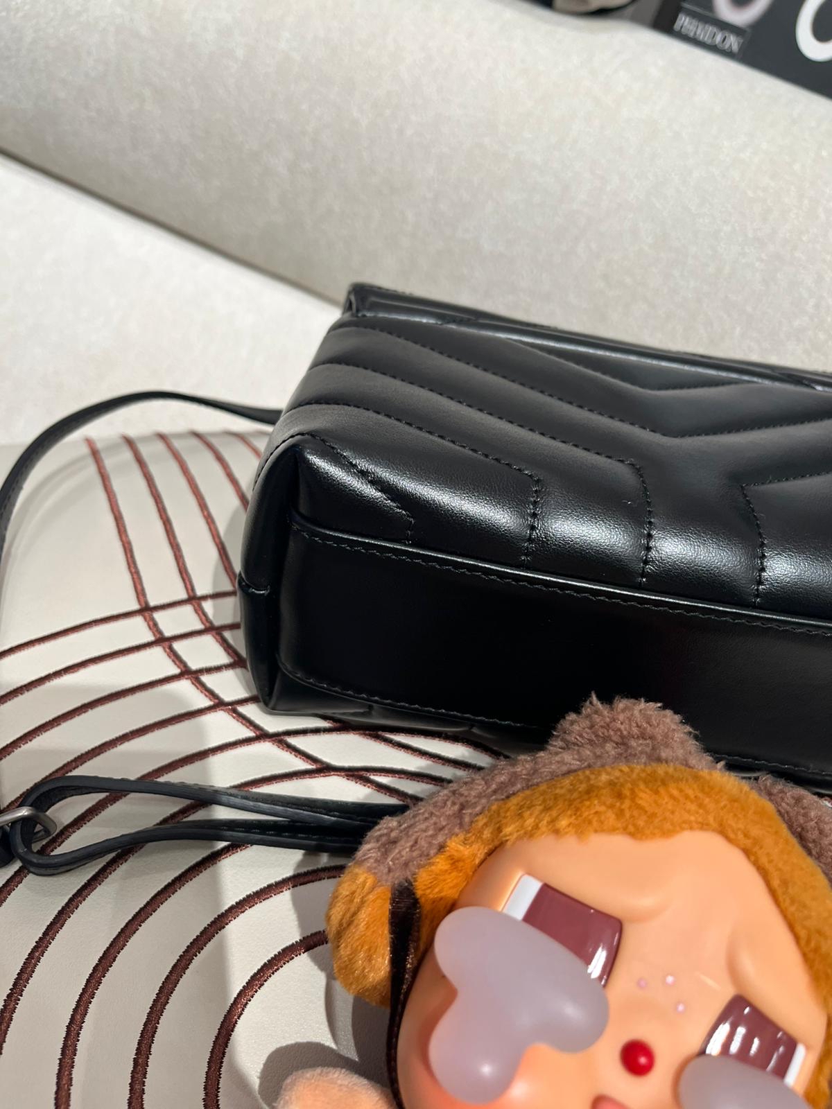 Ysl loulou toy calfskin  100%Authentic,99%new ✅ certificate ✅box