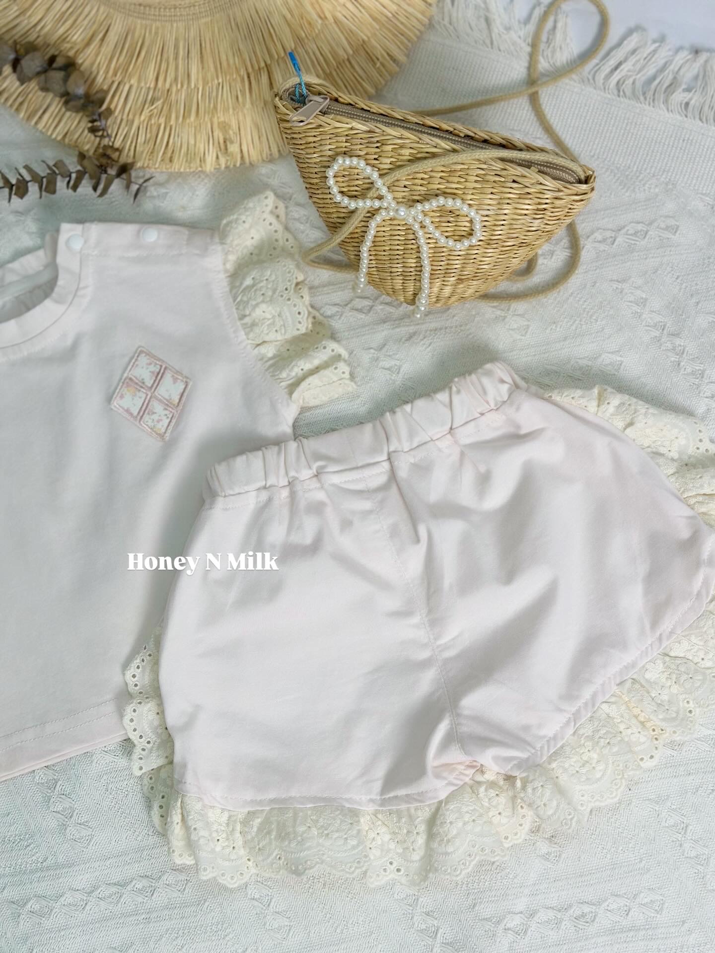 Victoria Lace BabyPink Set Wear