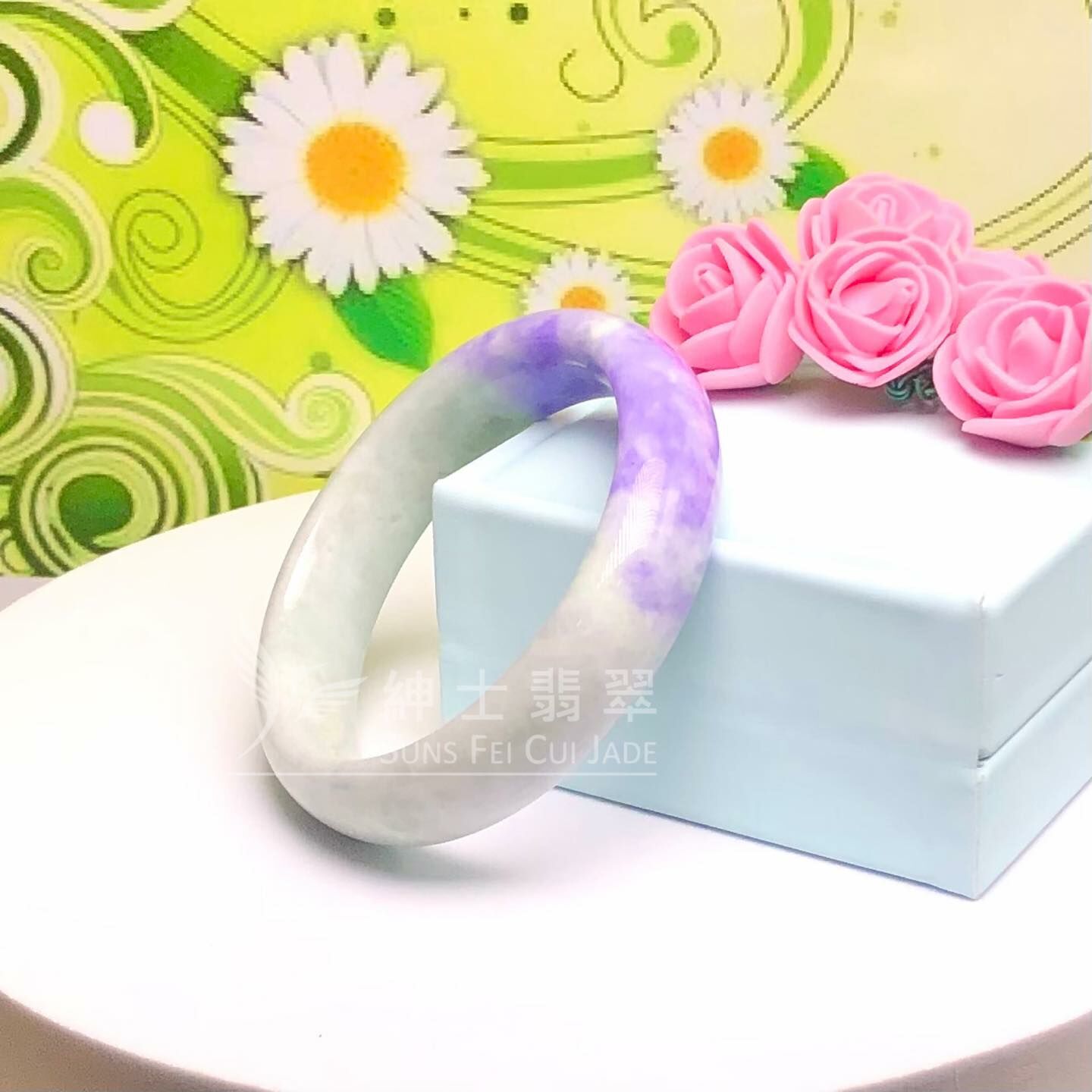 濃色藍紫福鐲54.6mm