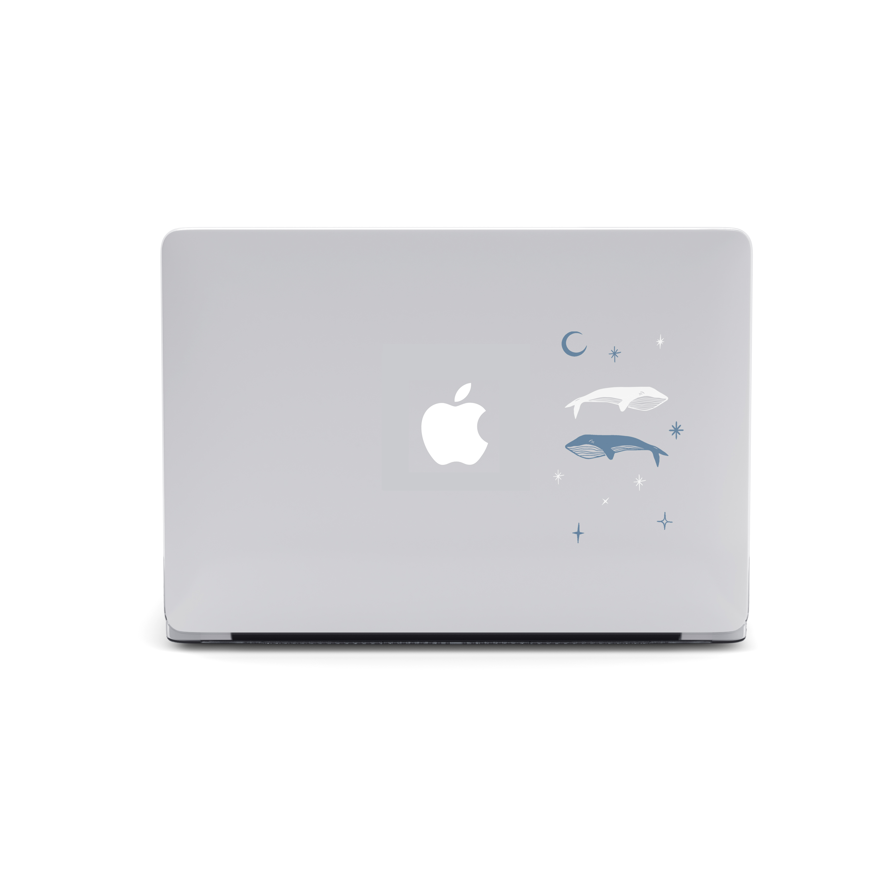 【The Whale Twins】Transparent MacBook Protective Case