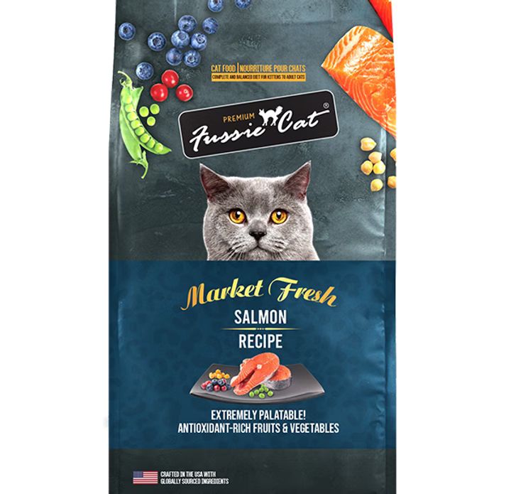 Fussie Cat Premium Market Fresh 鮭魚食譜 完整均衡全貓糧