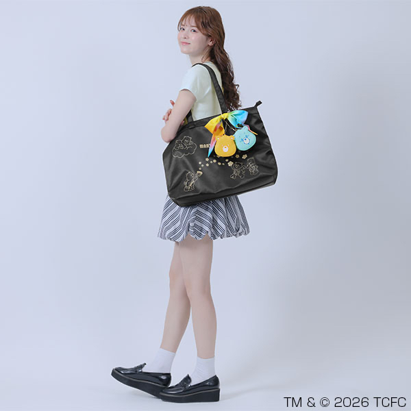 🎀【預訂】MARY QUANT x Care Bears Gold Print Tote BK