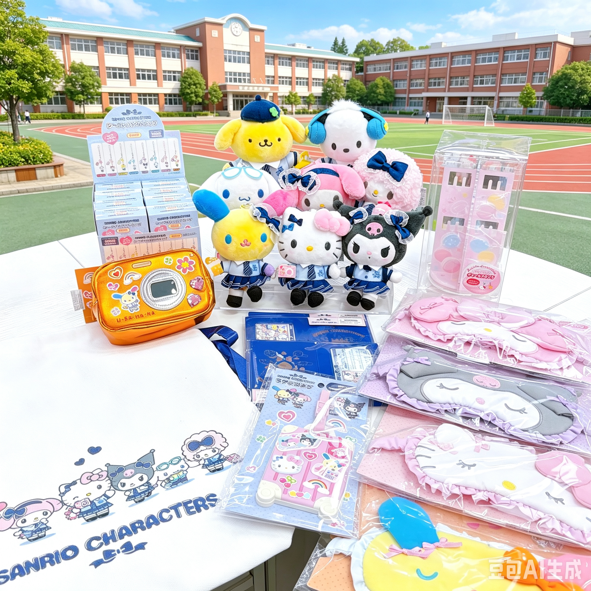 日本直送Sanrio  校服系列 產品
