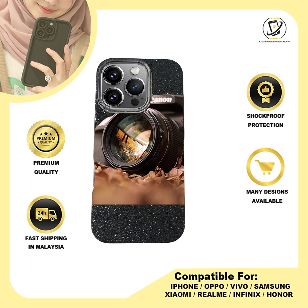 BLING CASE PHONE FOR IPHONE - DESIGN CAMERA A