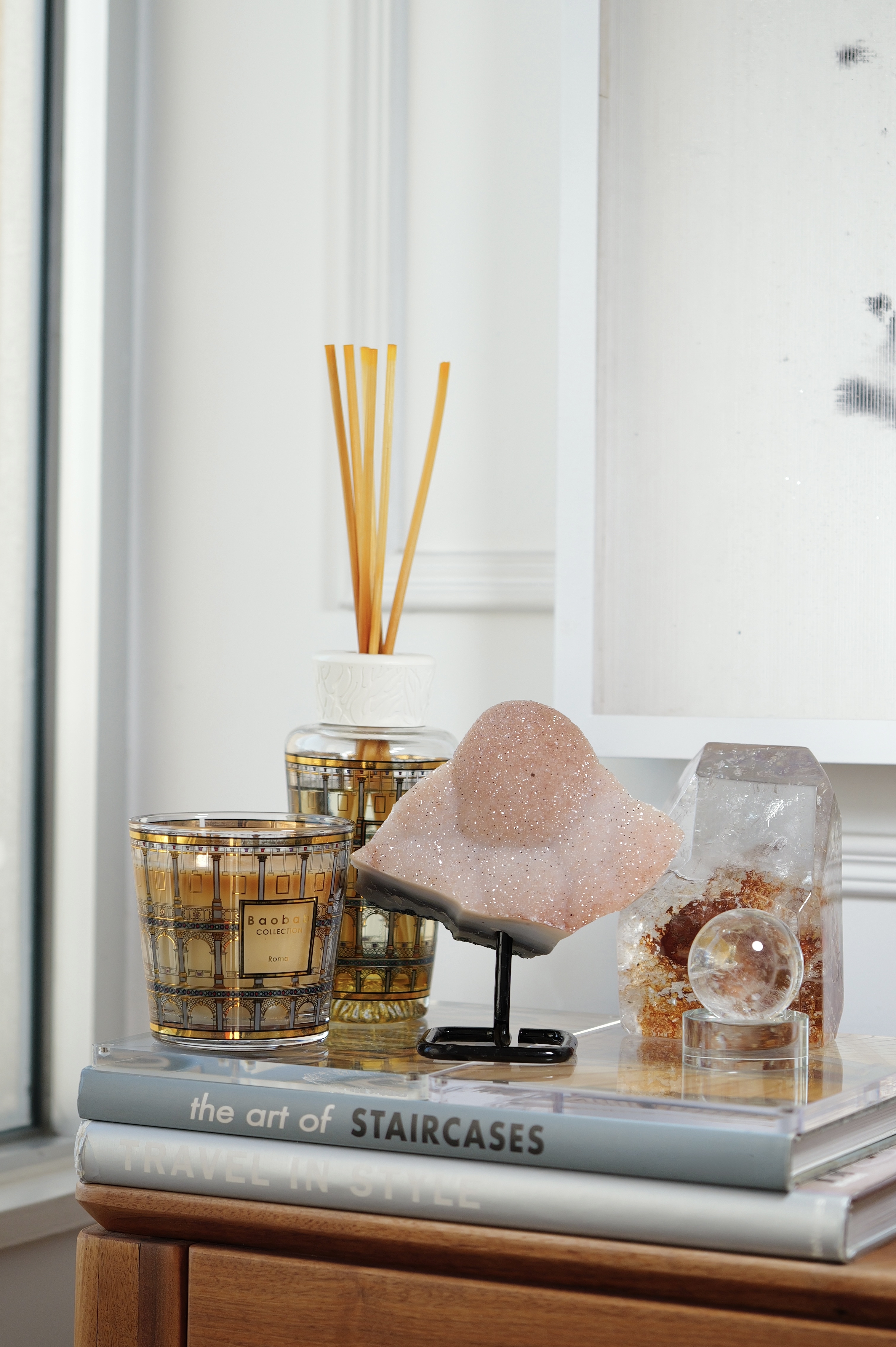 ༒14.5cm閃閃沙糖粉橙瑪瑙擺件༒AG.A31C58G7NN-RA27*3nm~