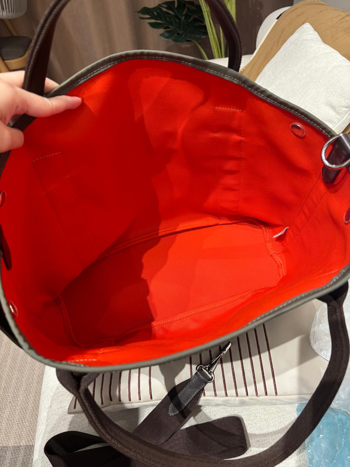 HERMES Grooming tote shoulder bag Stamp X 100%Authentic,95%new✅strap✅dust bag  