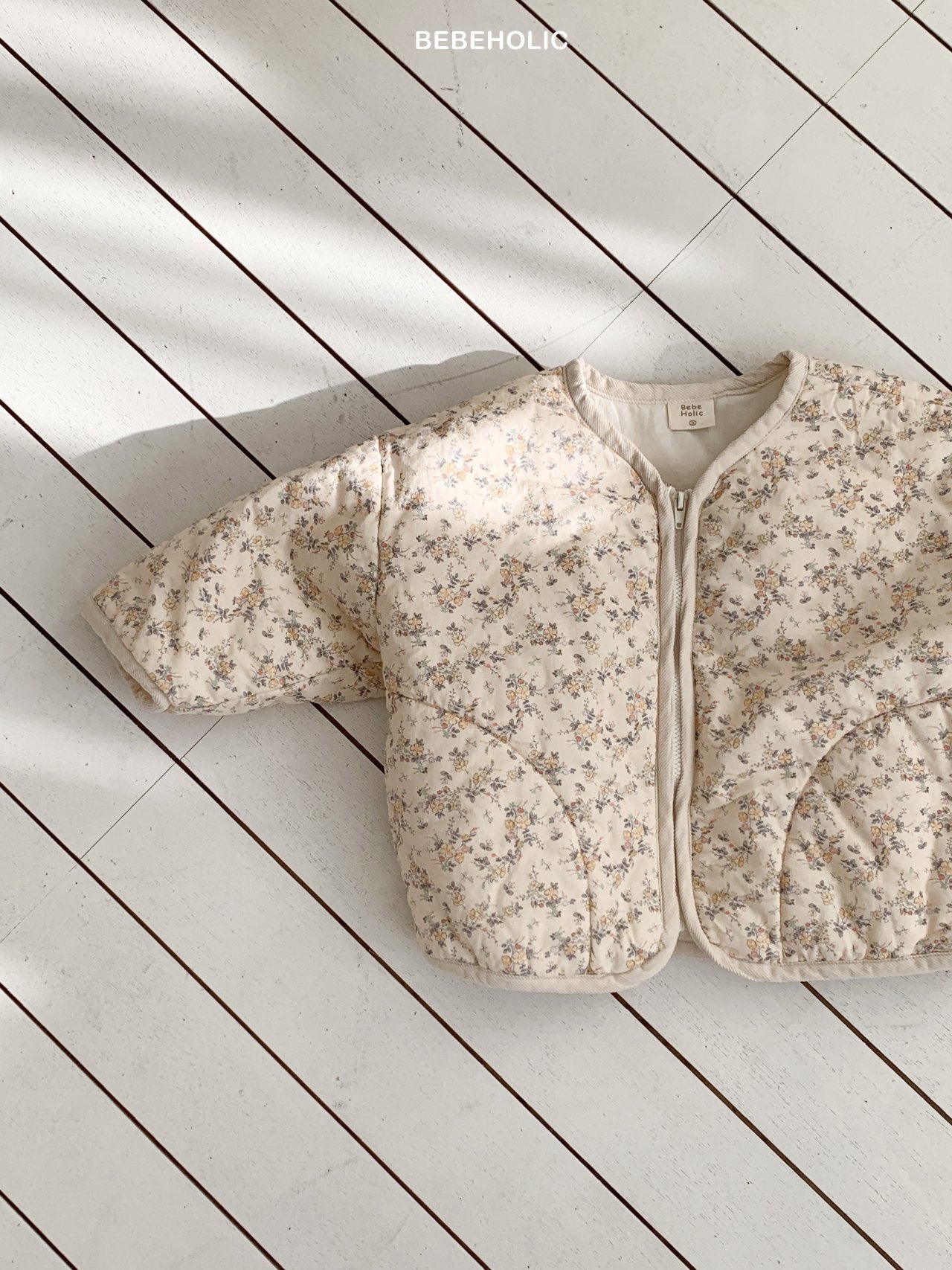 🌸預訂 韓國直送🌸🇰🇷BEBEHOLIC兩色碎花拉鍊外套