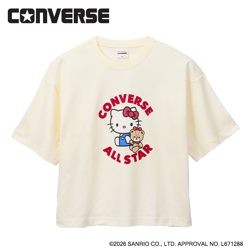 🎀【預訂】CONVERSE × Kitty Ivory T-shirt