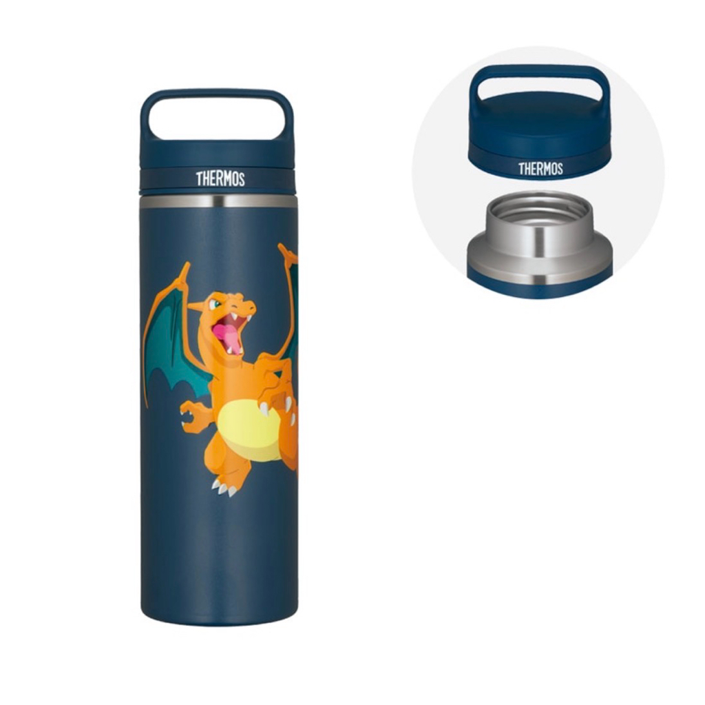 ✨連線商品需補運費✨THERMOS Pokemon聯名 真空斷熱保溫瓶 (800ml)