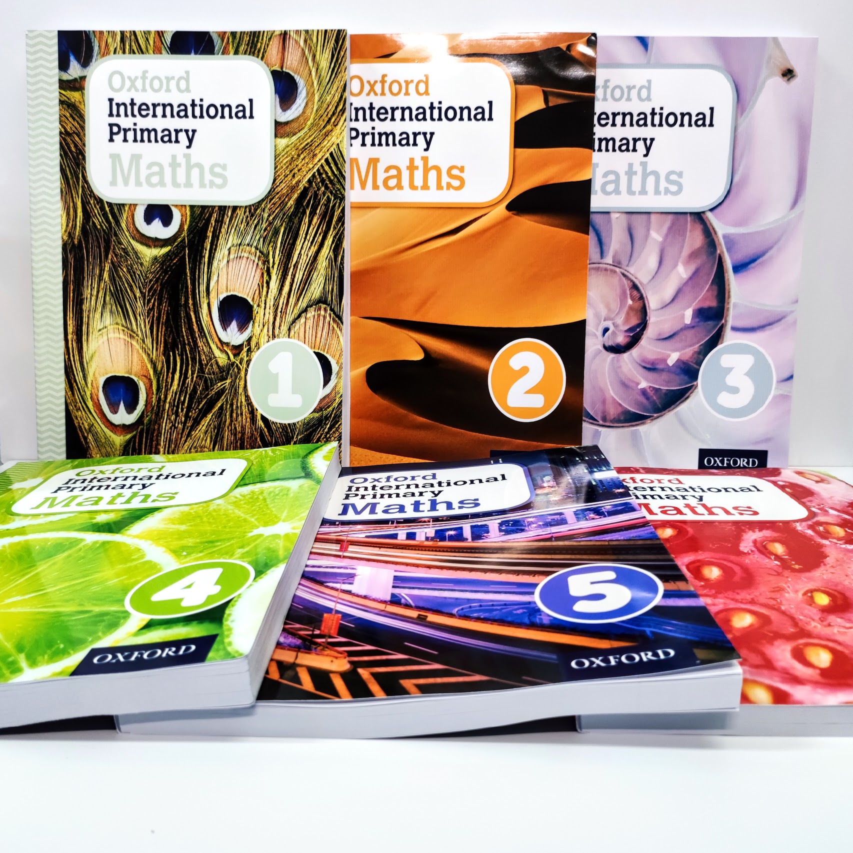 Oxford International Primary Maths 1-6 (6 books)  訂製版 | 牛津國際小學數學教材 小學1-6年級| problem-solving approach  | C30 |
