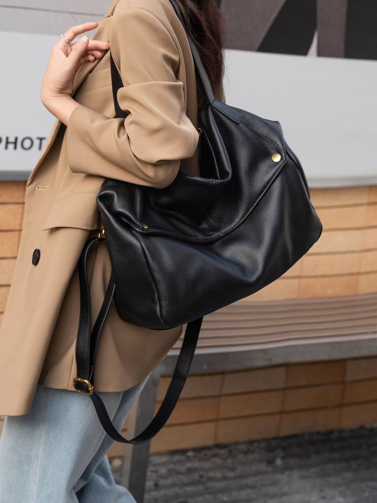 7007# 🆕慵懒风大容量托特包🇨🇳