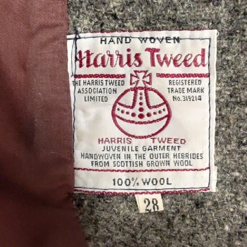 1960s Emily Jane Harris Tweed Made in England little girl’s coat (MT2065 )