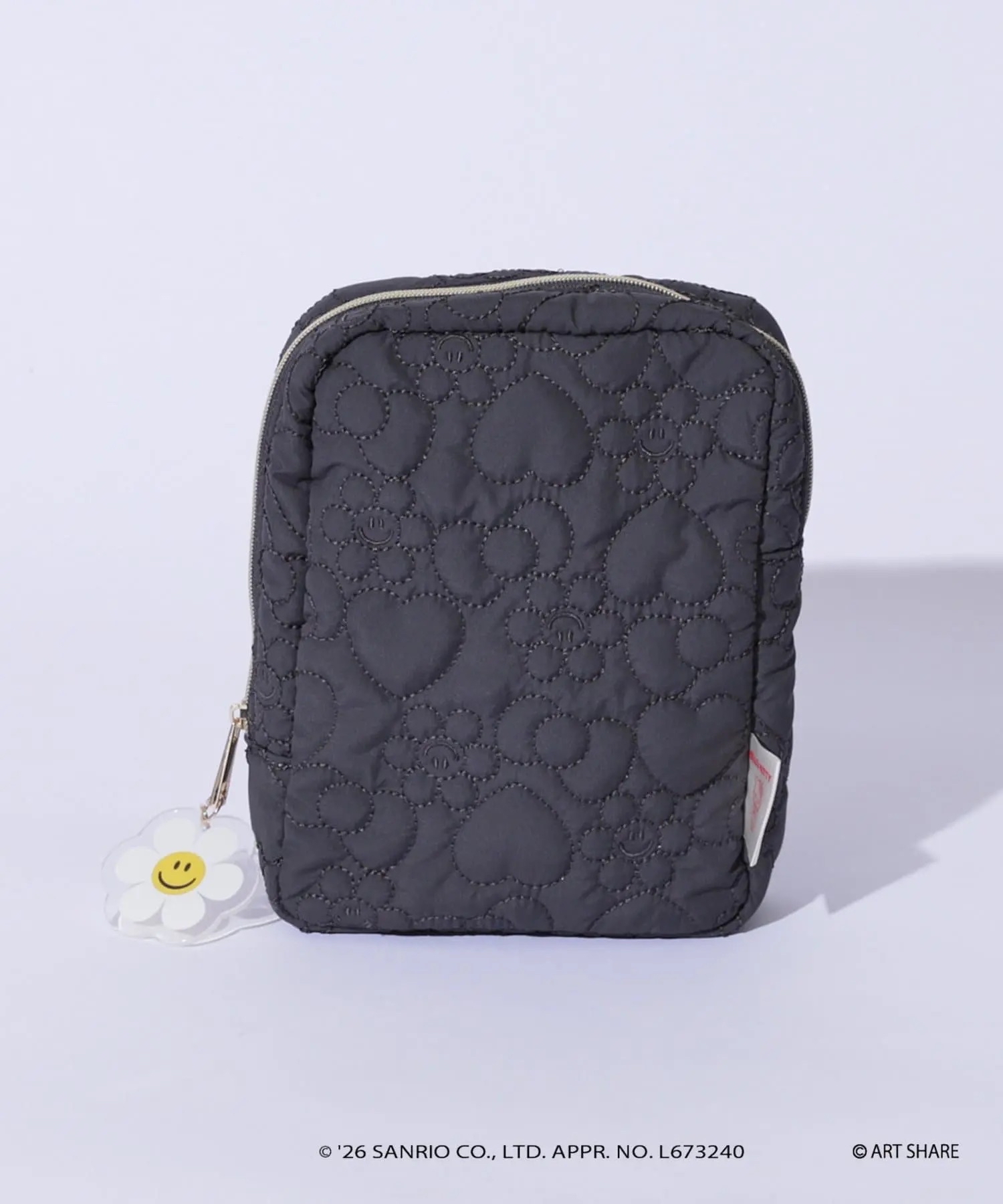 日本預訂📍日本Sanrio x Wiggle Wiggle系列 - 刺繡線條多用拉鏈袋 不包郵 2026年11月下旬出貨
