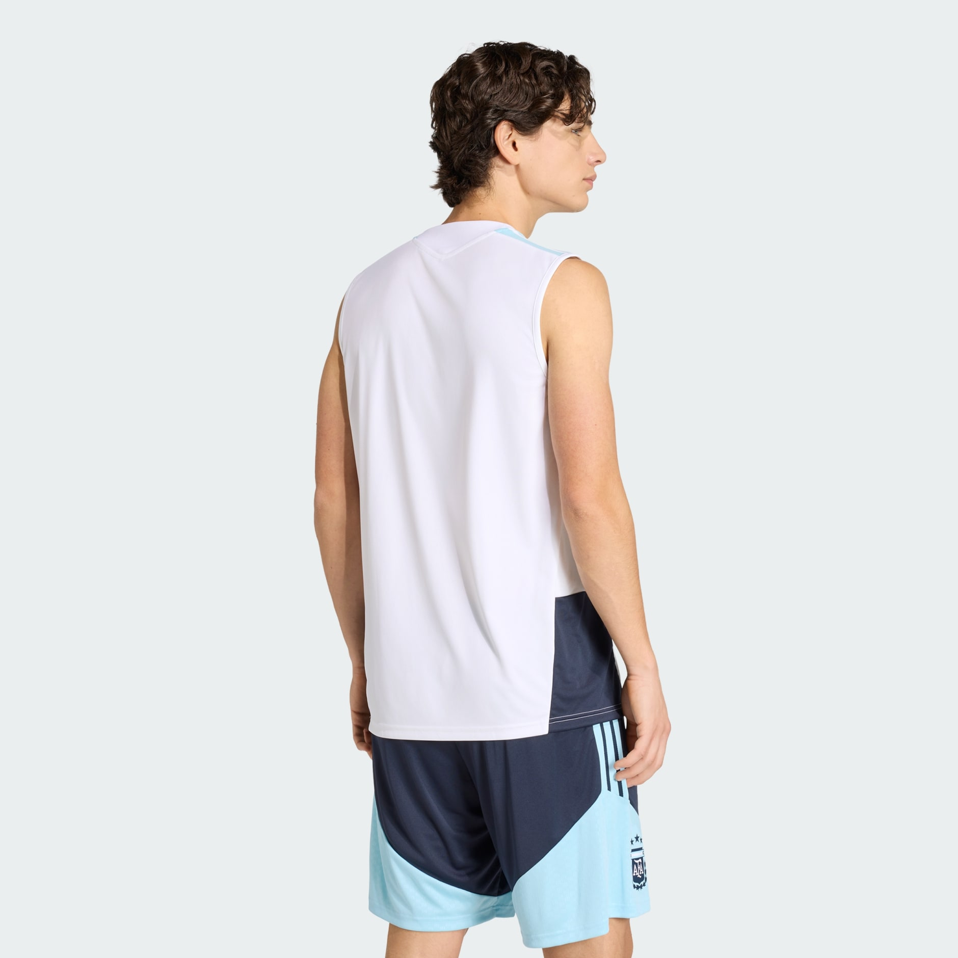 Adidas Argentina 阿根廷 2025-26 Tiro 白色訓練背心 JY7037