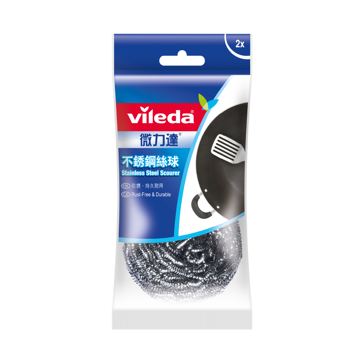 Vileda微力達鋼絲球(2個裝)VL923021