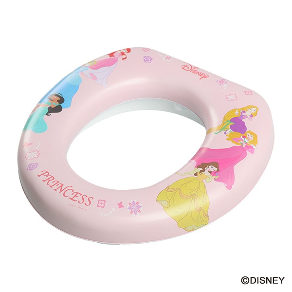 🇯🇵預訂 日本直送🇯🇵Disney公主印花如廁訓練軟墊輔助馬桶座圈廁板
