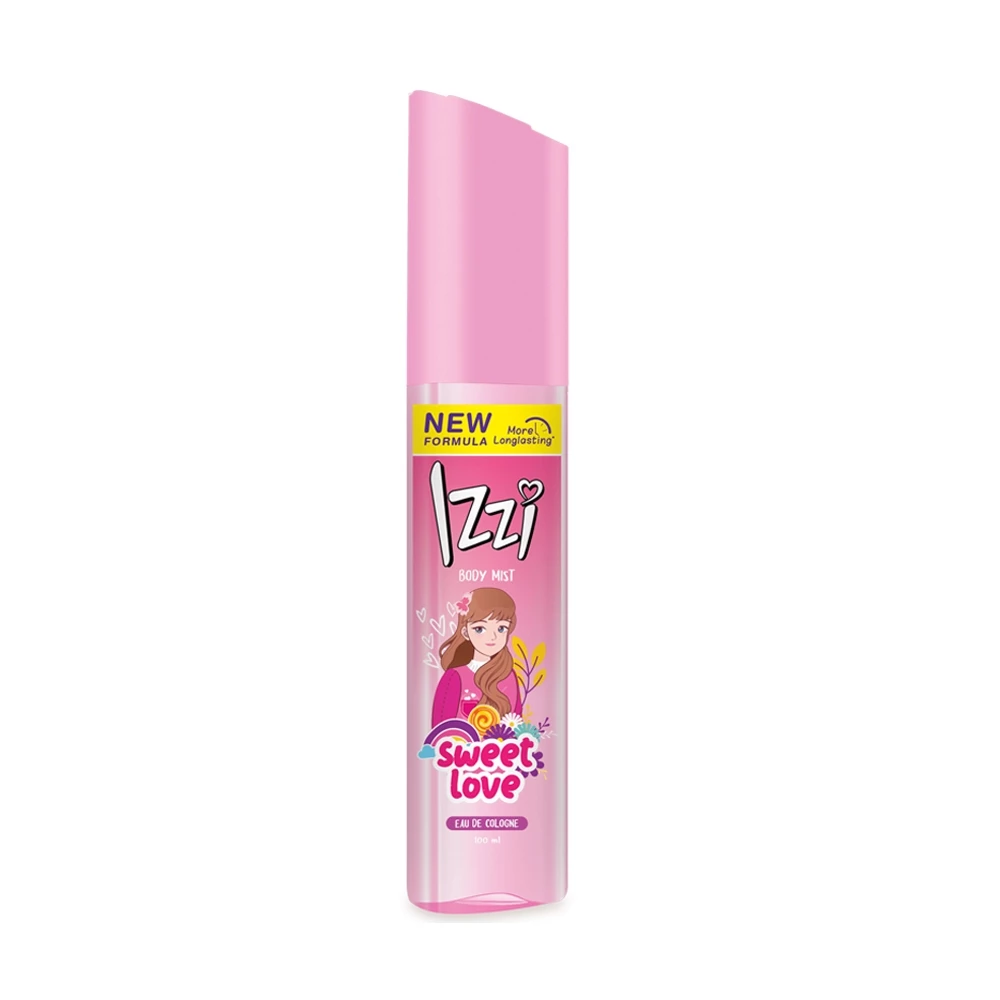 Izzi Body Mist / Serum Spray pewangi badan 100ml - PINK